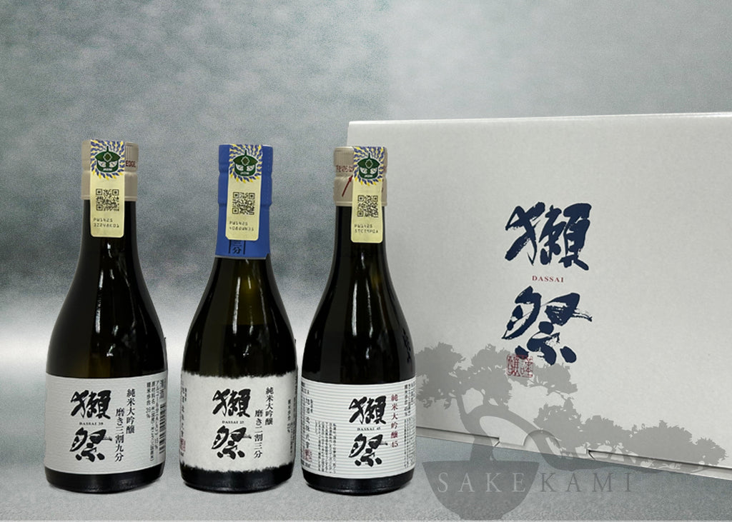 iwasaki.daisuke 本体のみ セット売り DASSAI SET 180ML X 3 (D23,D39,D45) – SAKEKAMI