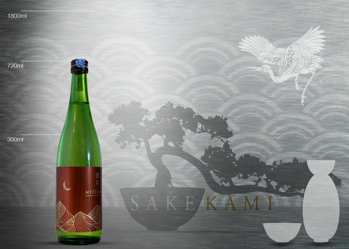 GASSAN JUNMAI DAIGINJYO MIZUKI 720ML – SAKEKAMI