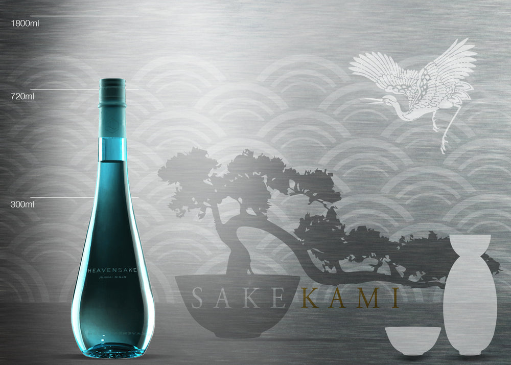 HEAVENSAKE LABEL AZUR JUNMAI GINJYO 720ML