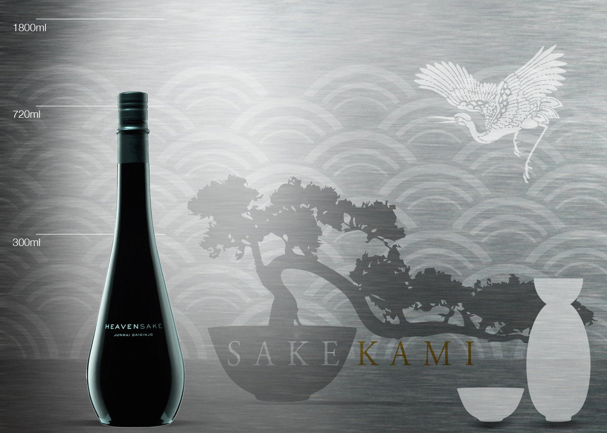 HEAVENSAKE LABEL NOIR JUNMAI DAIGINJYO 720ML – SAKEKAMI