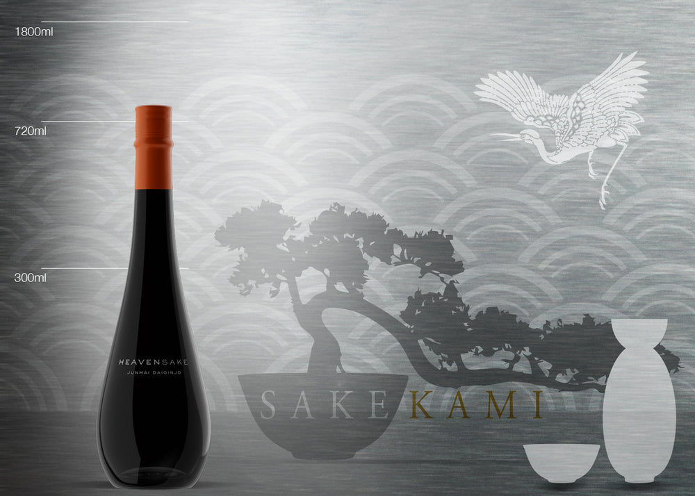 HEAVENSAKE LABEL ORANGE JUNMAI DAIGINJYO 720ML