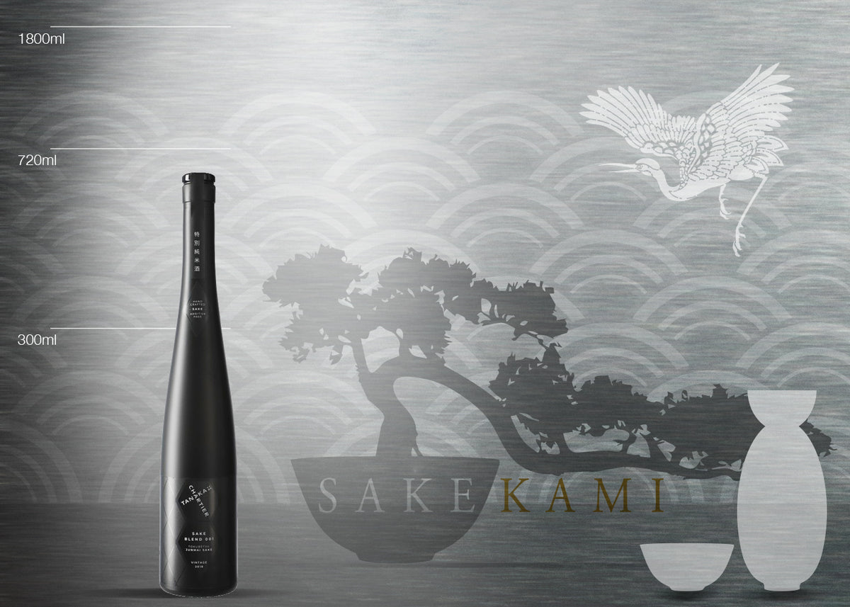 TANAKA 1789 X CHARTIER BLEND 001 JUNMAI 500ML – SAKEKAMI