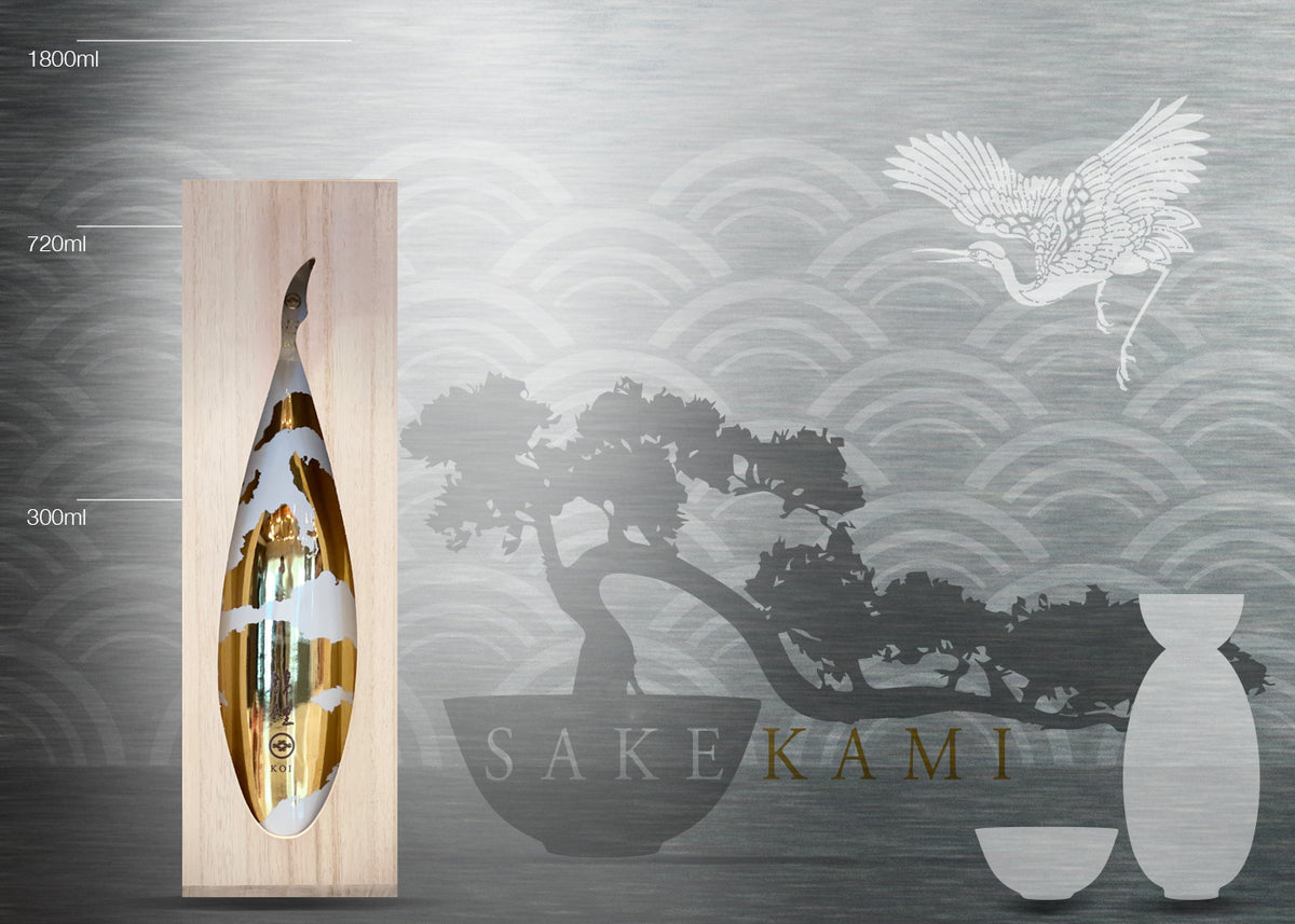 IMAYO TSUKASA GOLD KOI JUNMAI DAIGINJYO 720ML - LIMITED – SAKEKAMI