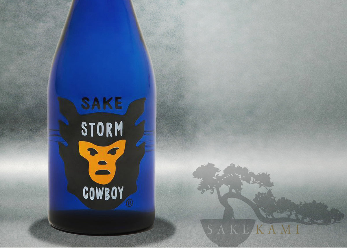 SAKE STORM COWBOY MIDDLE PRESS 720ml 箱付き